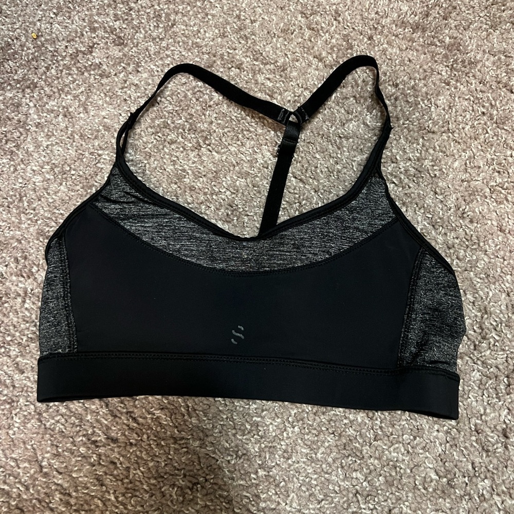 Sportsbra Black Grey Size XS